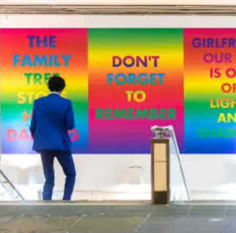 David McDiarmid’s Rainbow Aphorisms Transform Brixton Station