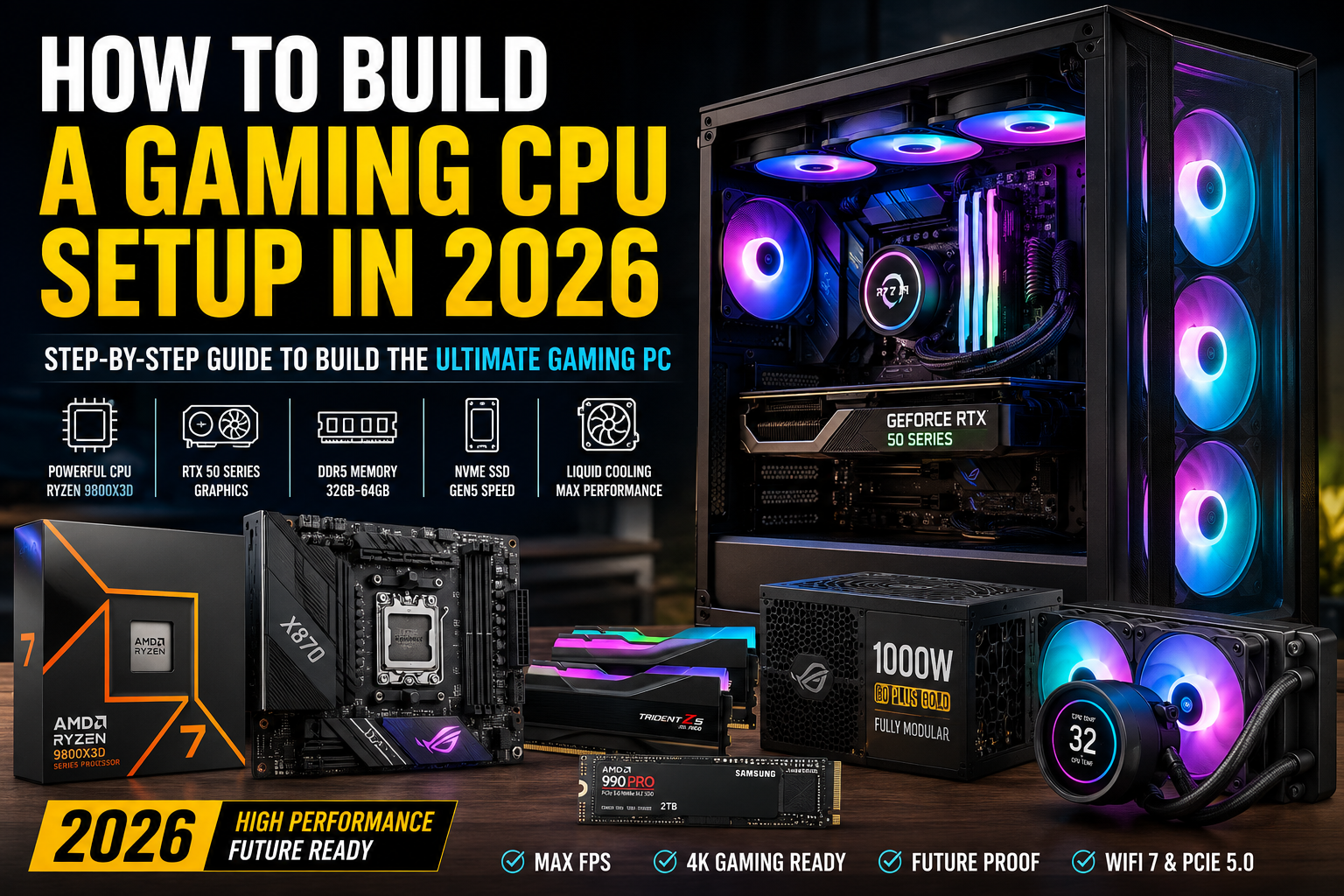 How to Build a Gaming CPU Setup