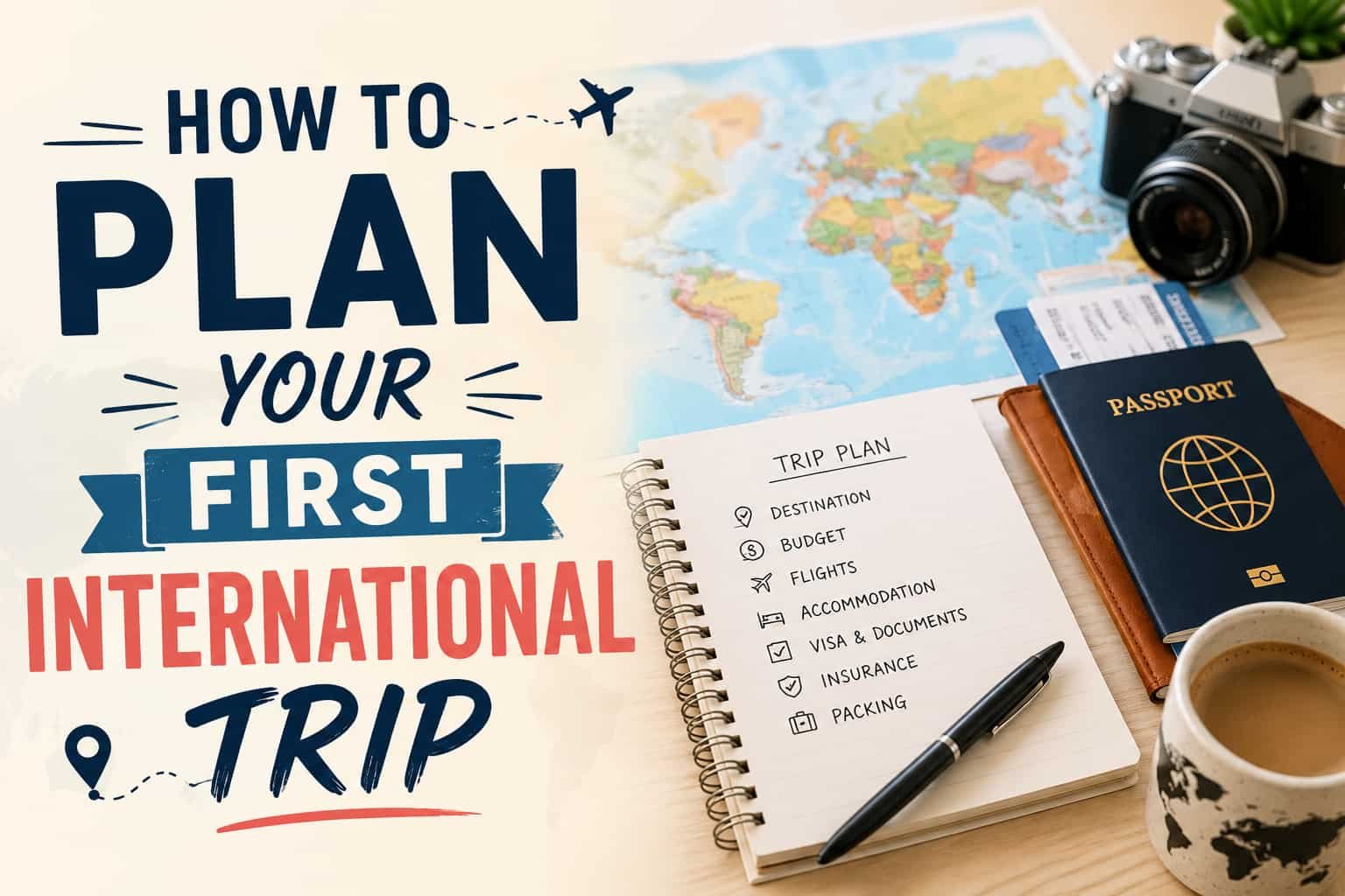How to Plan Your First International Trip Complete Guide For Travel