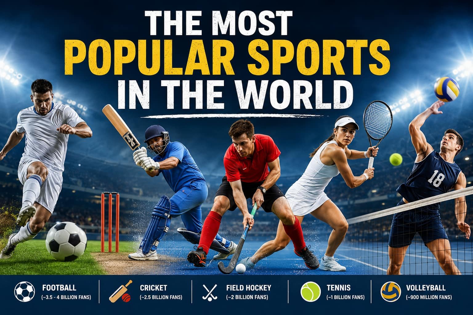 The Most Popular Sports In The World