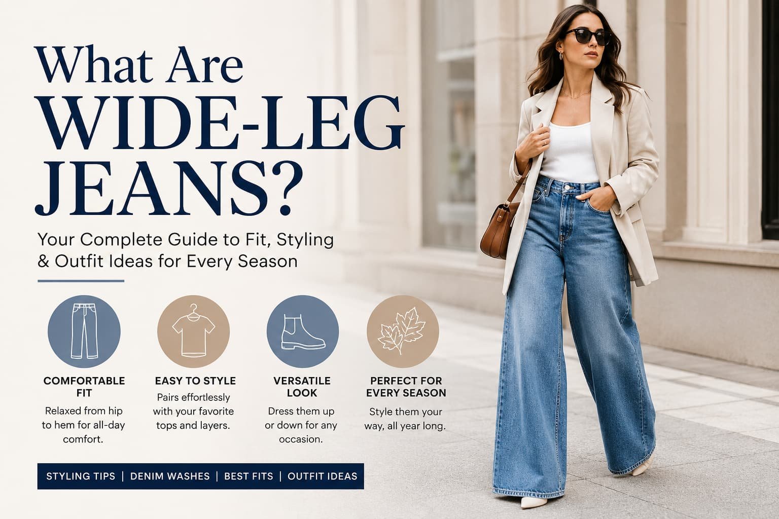 What Are Wide-Leg Jeans?