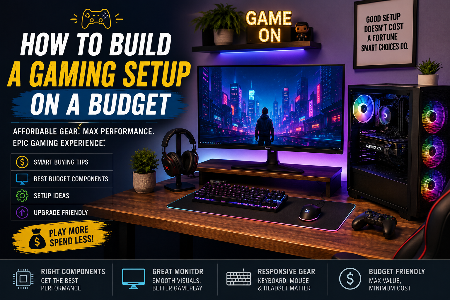 How to Build a Gaming Setup on a Budget