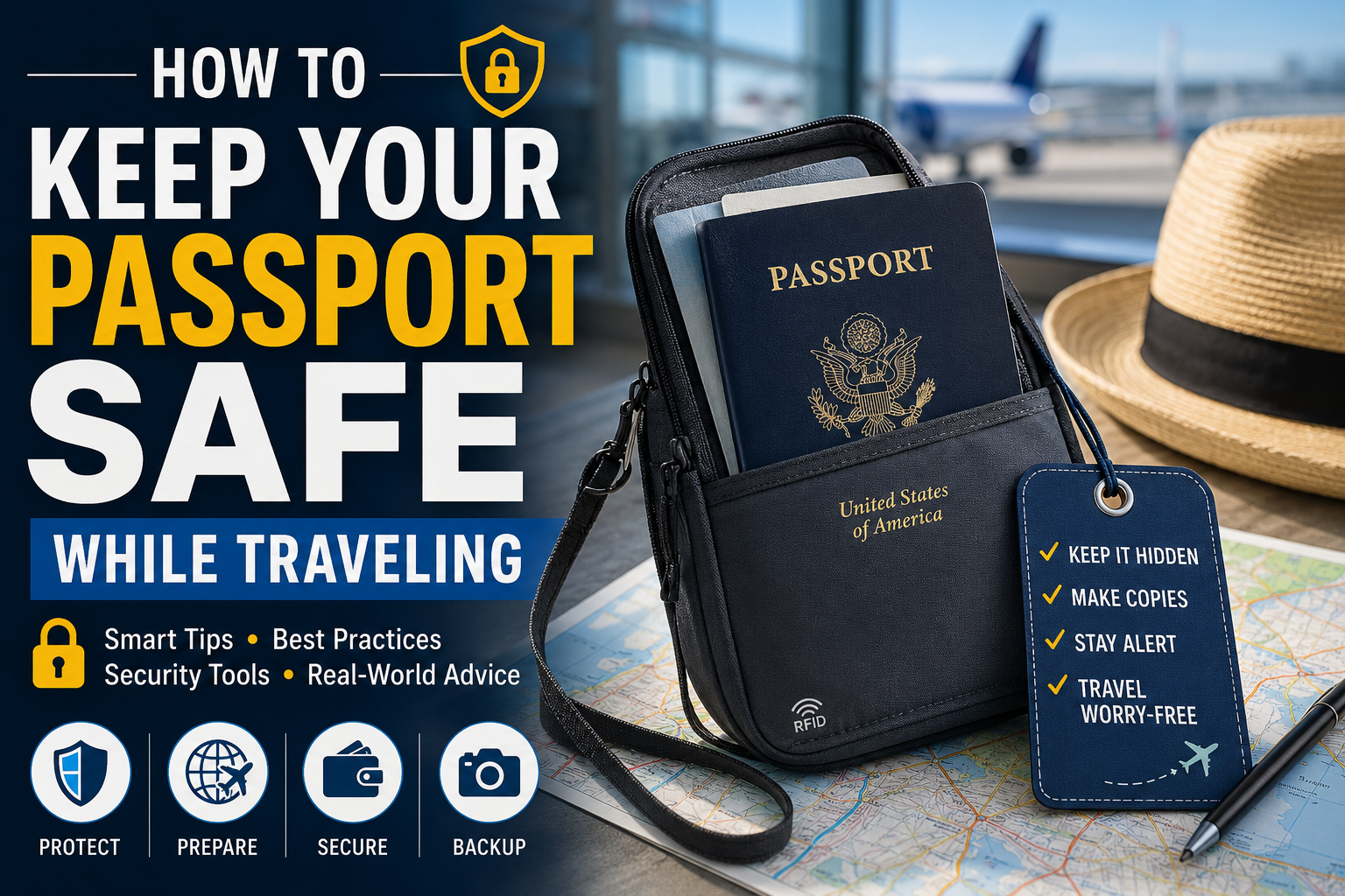 How to Keep Your Passport Safe While Traveling
