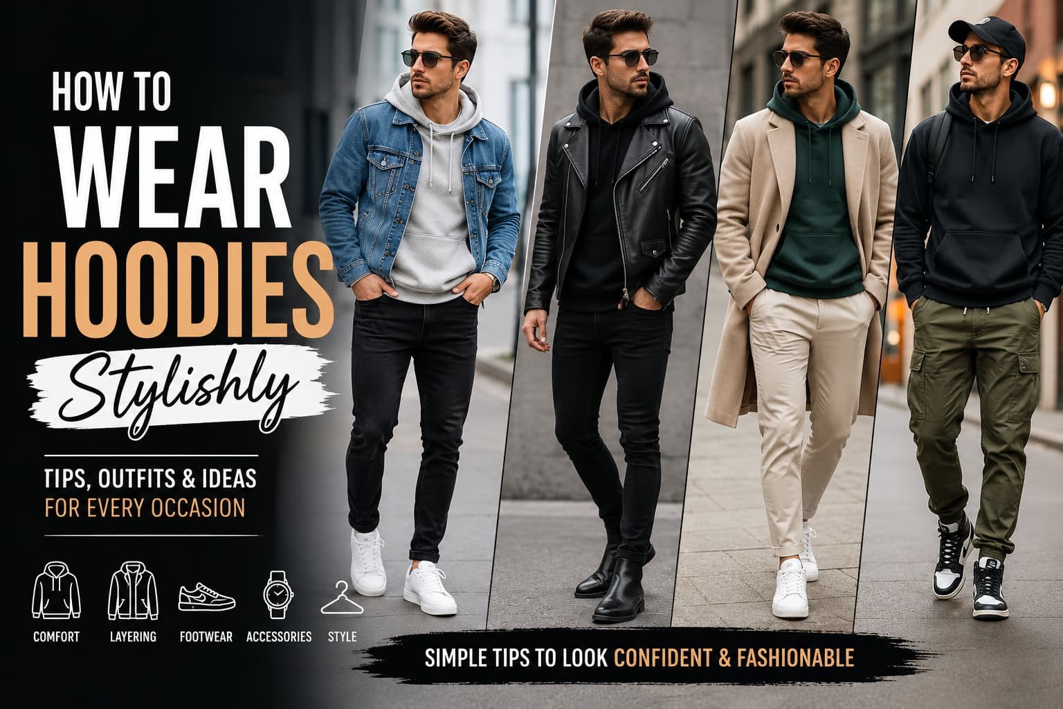 How to Wear Hoodies Stylishly