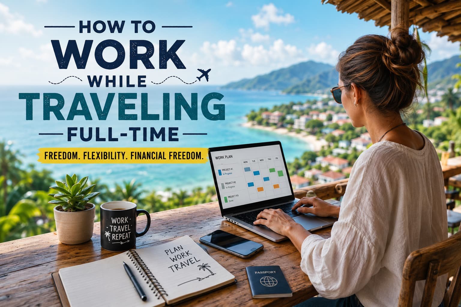 How to Work While Traveling Full-Time