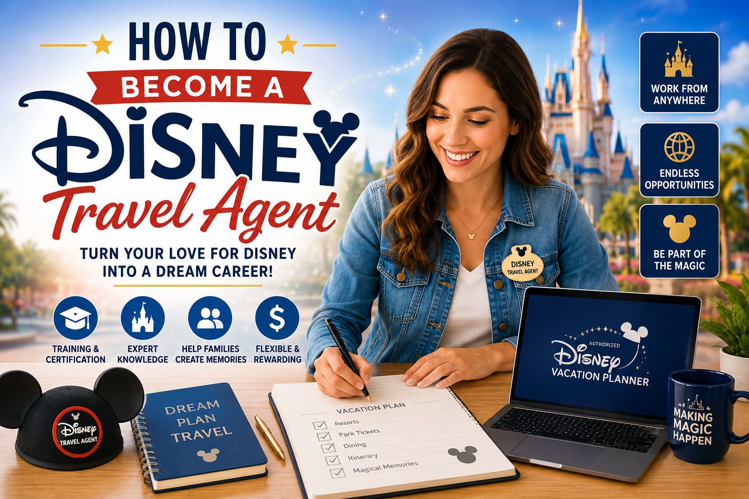 How to Become a Disney Travel Agent